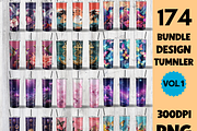 174 Tumbler Wrap Sublimation Bundle, an Object Graphic by LA Design (Thumbnail 1 of 10)
