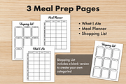 Fitness Journal Bundle, a Stationery Template by DreamyOverlay (Thumbnail 8 of 9)