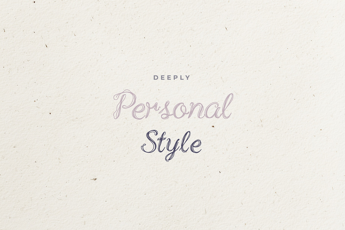Unveiled Diary Decorative Font, a Handwritten Font by Graphic Spirit (Photo 6 of 8)