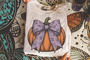 Retro Halloween pumpkin Png,Pumpkin, an Object Illustration by Libby Wishes (Thumbnail 2 of 4)