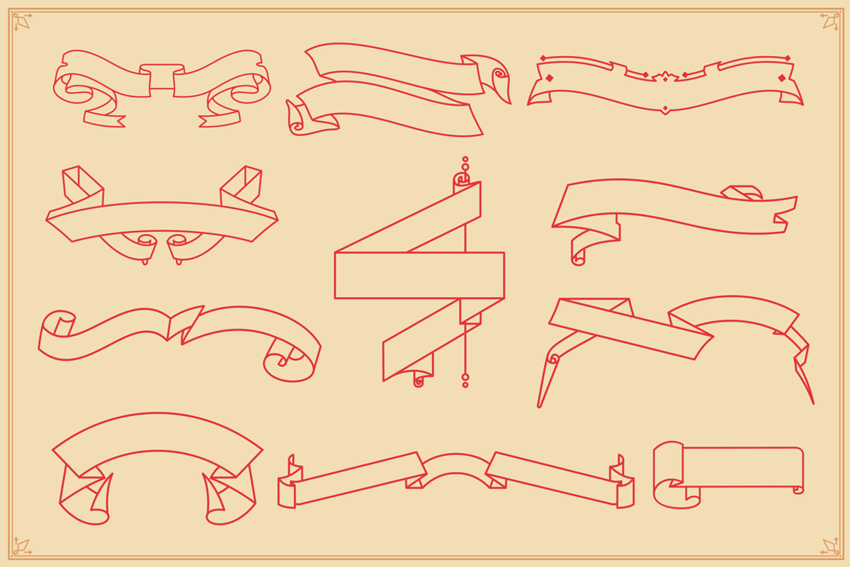 Vintage Vector Elements preview 3