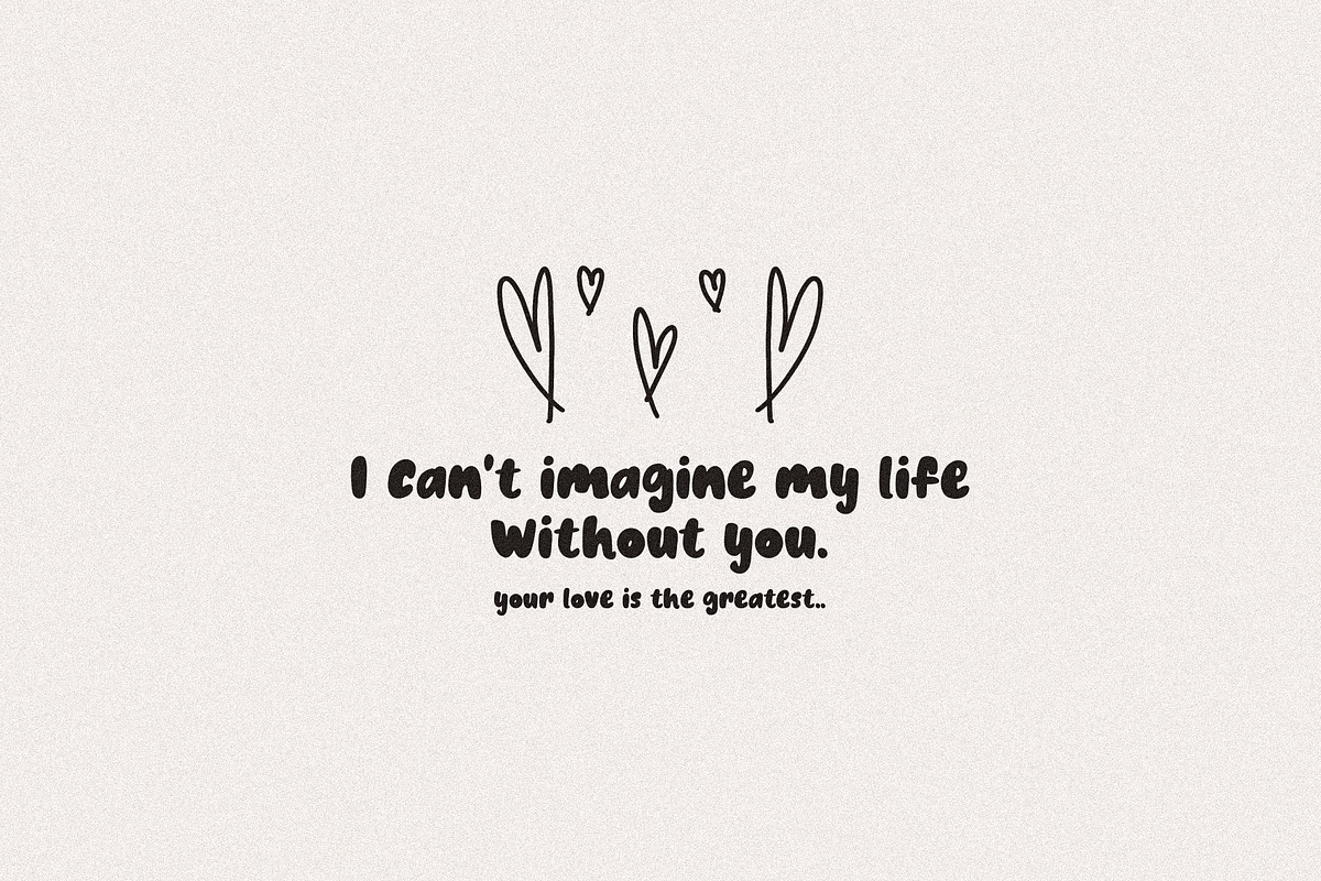 Butter Cupsmile Font, a Handwritten Font by MyFontsShop (Photo 2 of 5)