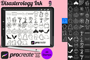 Halloween Elements Set 9, a Brush Add-On by Disasterology Ink (Thumbnail 1 of 10)