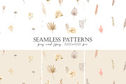 Boho Flowers. Watercolor Collection, a Decorative Illustration by Slastick (Thumbnail 3 of 8)