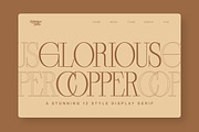 Glorious Copper Family, a Serif Font by Lettertype Studio (Thumbnail 10 of 20)