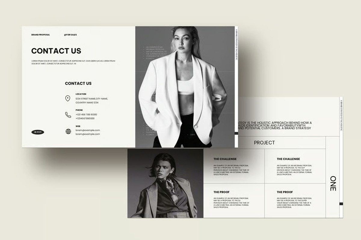 Brand Proposal Presentation Template, a Presentation Template by Fit-tee (Photo 3 of 8)