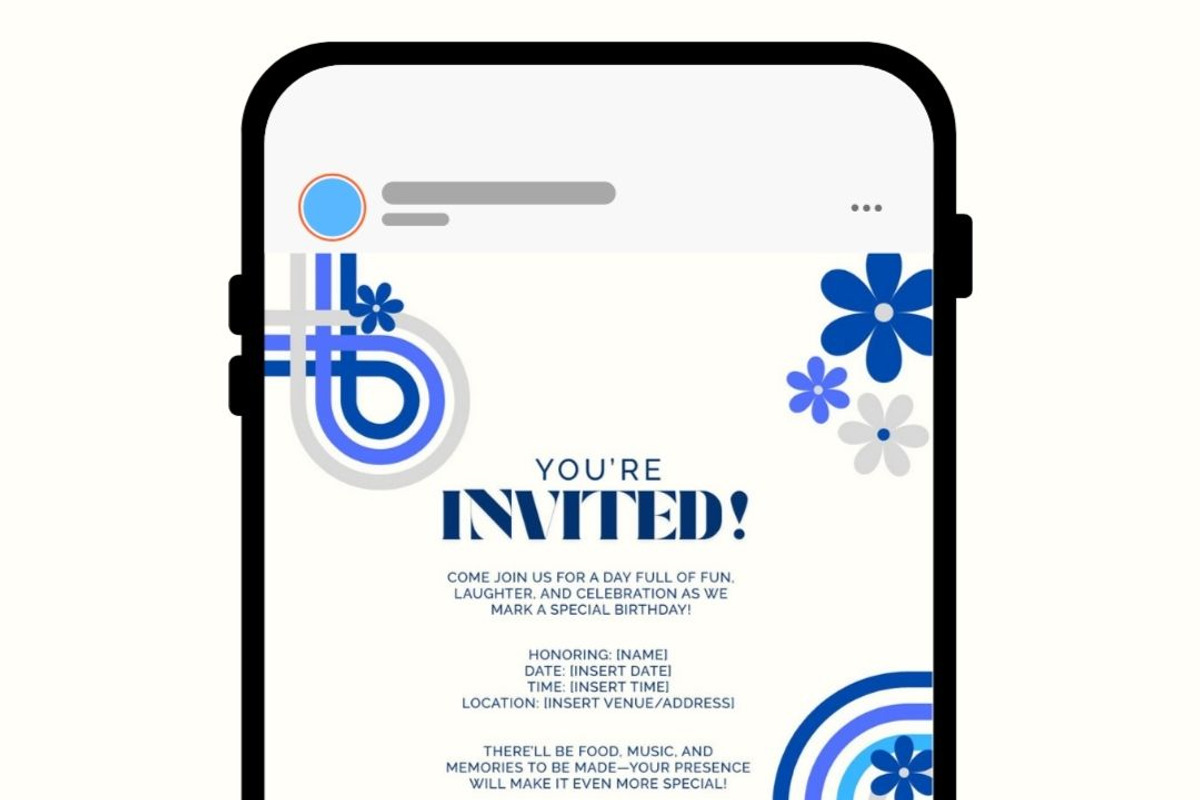 Retro Birthday Invitation Template, a Templates & Theme by ncanvas (Photo 2 of 2)