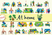 Big PEOPLE Characters bundle, a Healthcare Illustration by Virinaflora (Thumbnail 5 of 11)