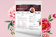 Sweet Resume Template, a Resume Template by CharmBello (Thumbnail 1 of 5)