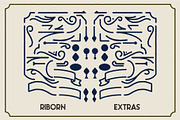 Riborn - Stamp Typeface, a Sans Serif Font by Garisman Std (Thumbnail 6 of 8)