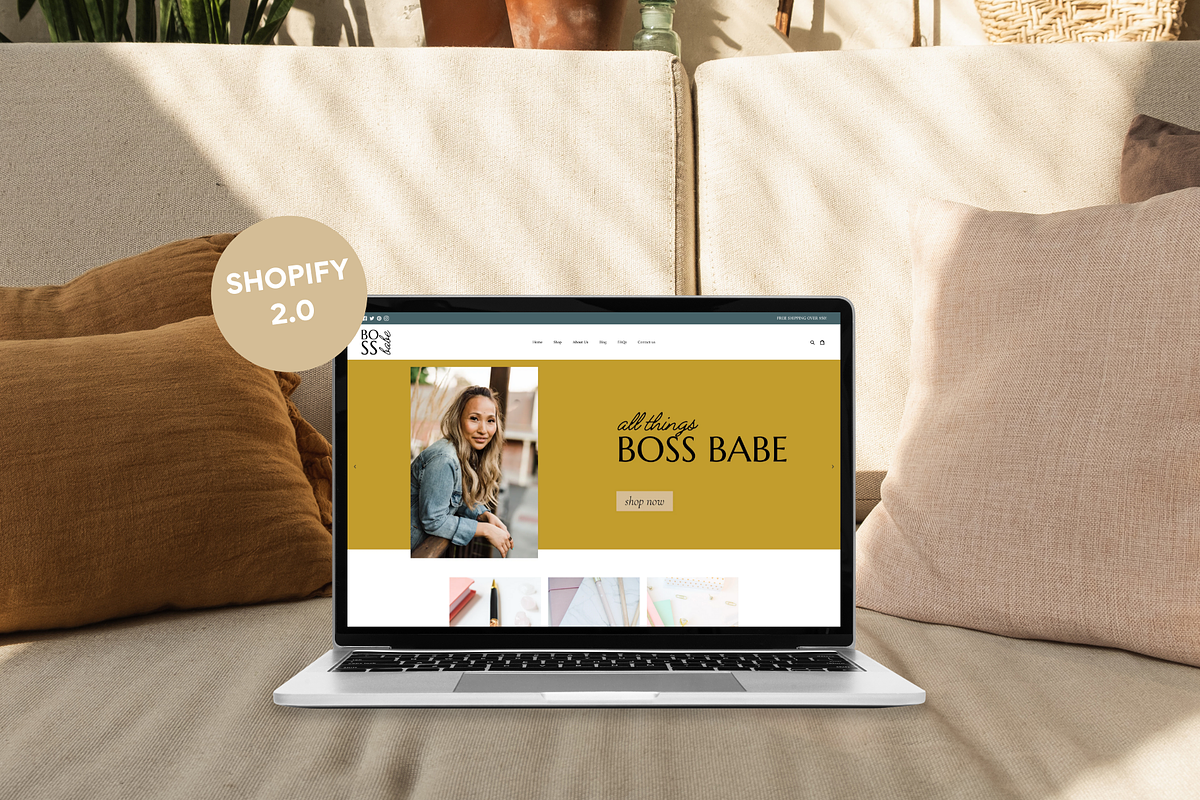 Bold Shopify Theme | Boss Babe, a Templates & Theme by Easy Website Themes (Photo 2 of 8)