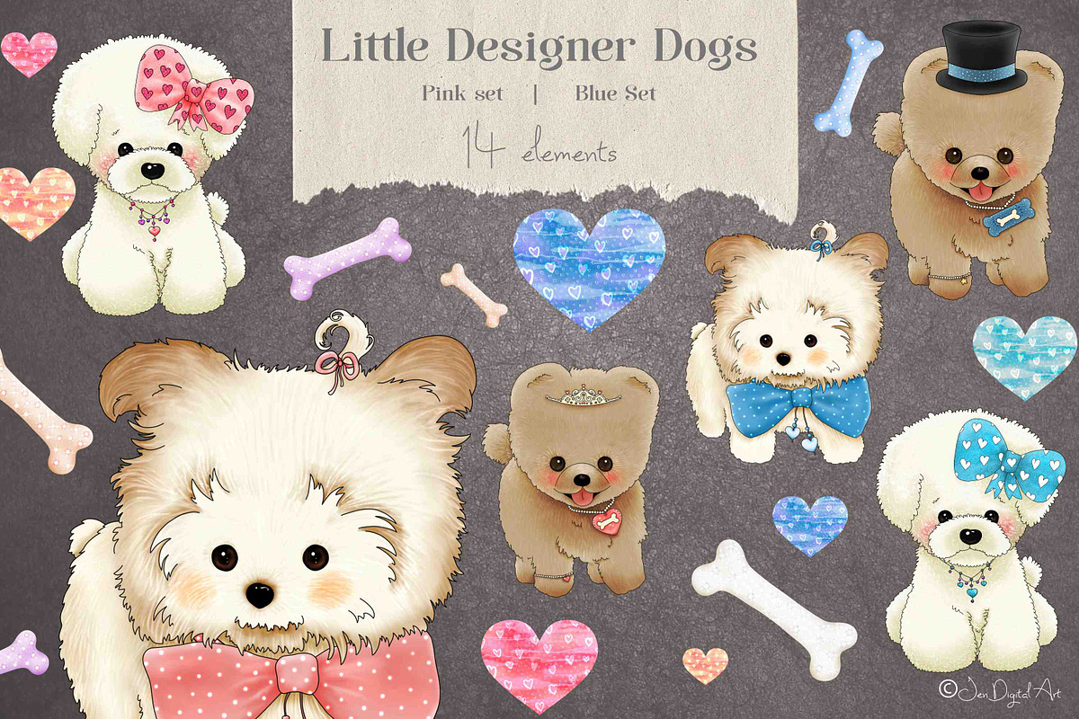 Dogs - The Big Collection, a Graphic by Jen Digital Art (Photo 5 of 6)