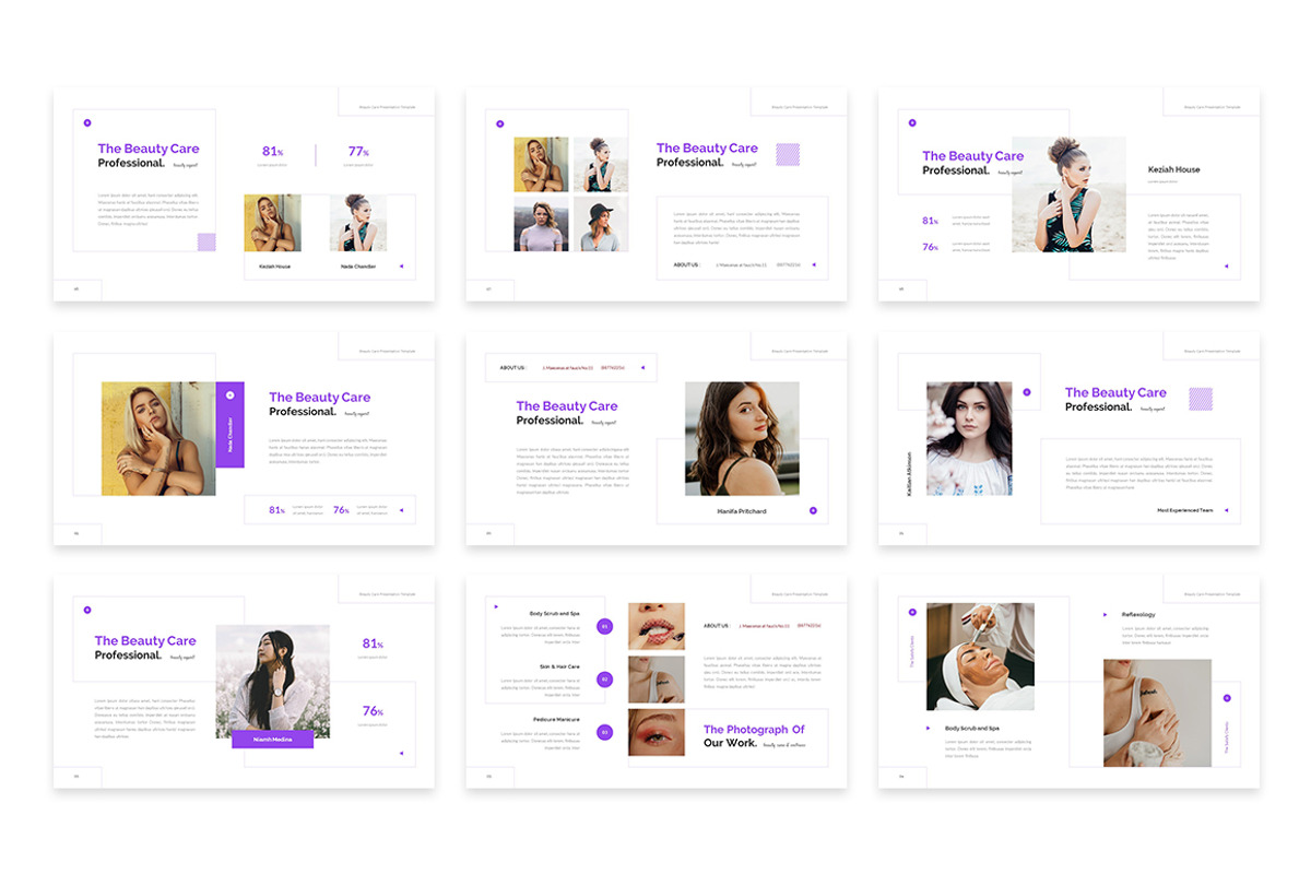 Beaute - Beauty Care Powerpoint, a Presentation Template by Design Persona (Photo 4 of 5)