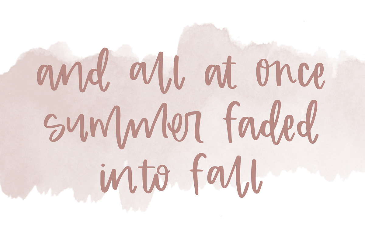 Huckleberry Font preview 3