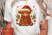 Retro Patchwork Crochet Highland Cow, an Icon by Canvas Craft (Thumbnail 4 of 5)