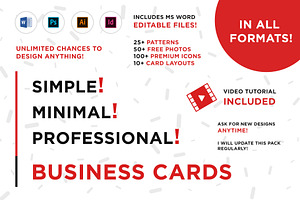 Modern Professional Business Cards