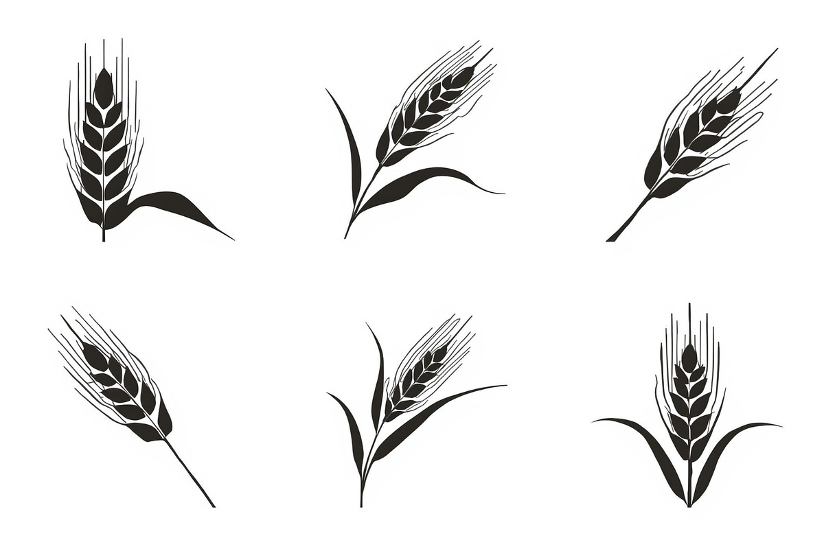 Wheat Field Silhouette Bundle, an Illustration by Designs_River (Photo 7 of 9)