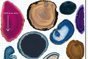 High Resolution Geode Textures Pack, a Texture Graphic by Liz Conley Design (Thumbnail 2 of 2)