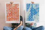 Everydays Poster Set Mockup 02, a Mockup by mockstar (Thumbnail 1 of 2)