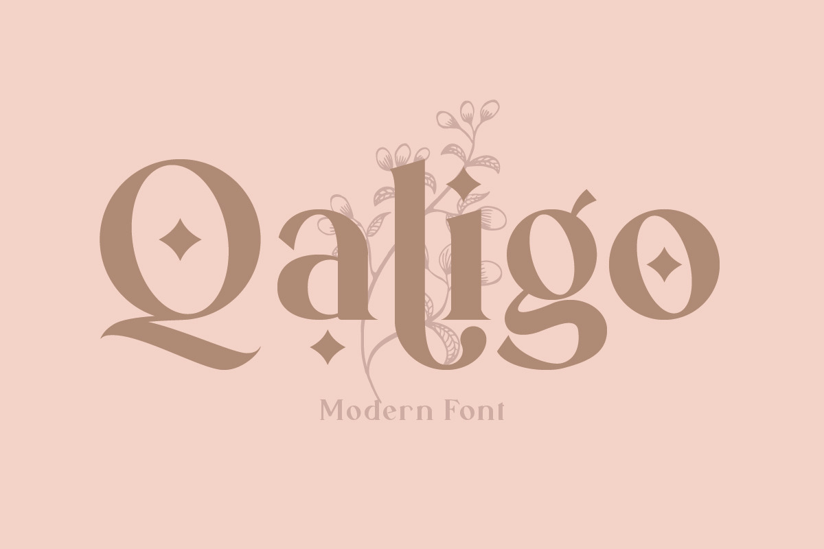 Qaligo | Elegant Serif Font, a Serif Font by Youthlabs Studio (Photo 18 of 18)