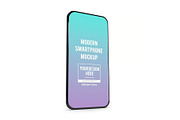 Modern Smartphone Mockup Template, an Android Mockup by DesignRushMarket (Thumbnail 5 of 11)