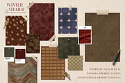 80 Hand-Painted Vintage Backgrounds, a Background Graphic by Mio Buono (Thumbnail 2 of 15)