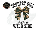 Country Girl With a Wild Side Camo, an Object Illustration by Willow Paige Farms (Thumbnail 1 of 5)