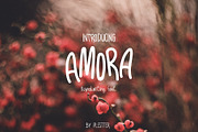 Amora - Cute Font, a Script Font by ulndsgn (Thumbnail 1 of 4)