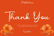 Millatira Elegant Script Font, a Script Font by Basnistudio (Thumbnail 8 of 8)