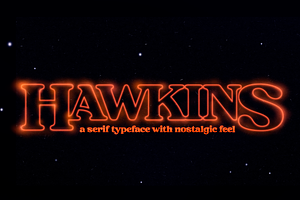 Hawkins Vintage Serif, a Serif Font by Fenotype