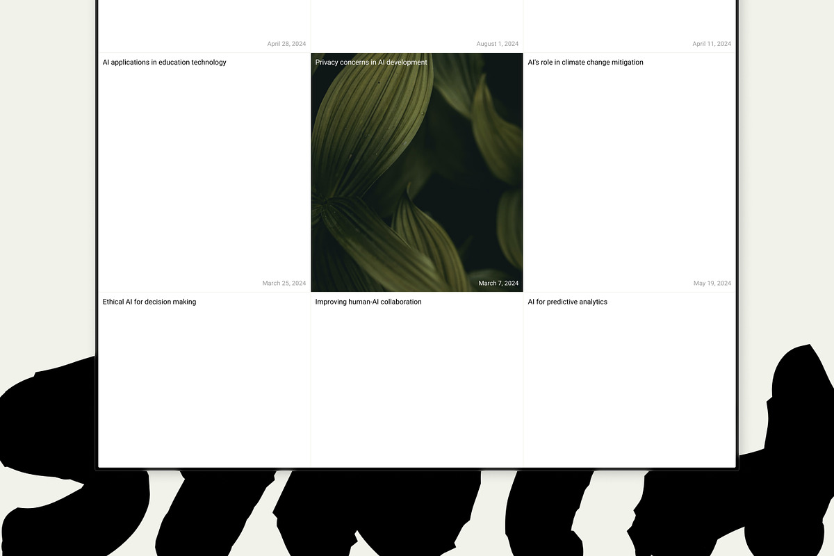 Synth Journal - Framer template, a Websites & App Template by antrdnv (Photo 5 of 5)