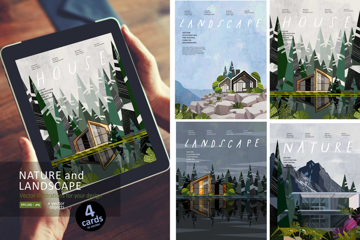 Nature, landscape and home, an Illustration by Ardea-studio (Photo 1 of 2)