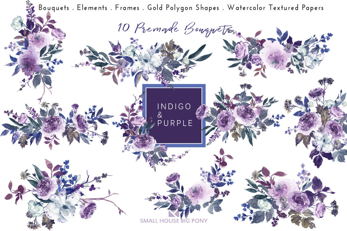 INDIGO & PURPLE, a Graphic by SmallHouseBigPony (Photo 6 of 13)