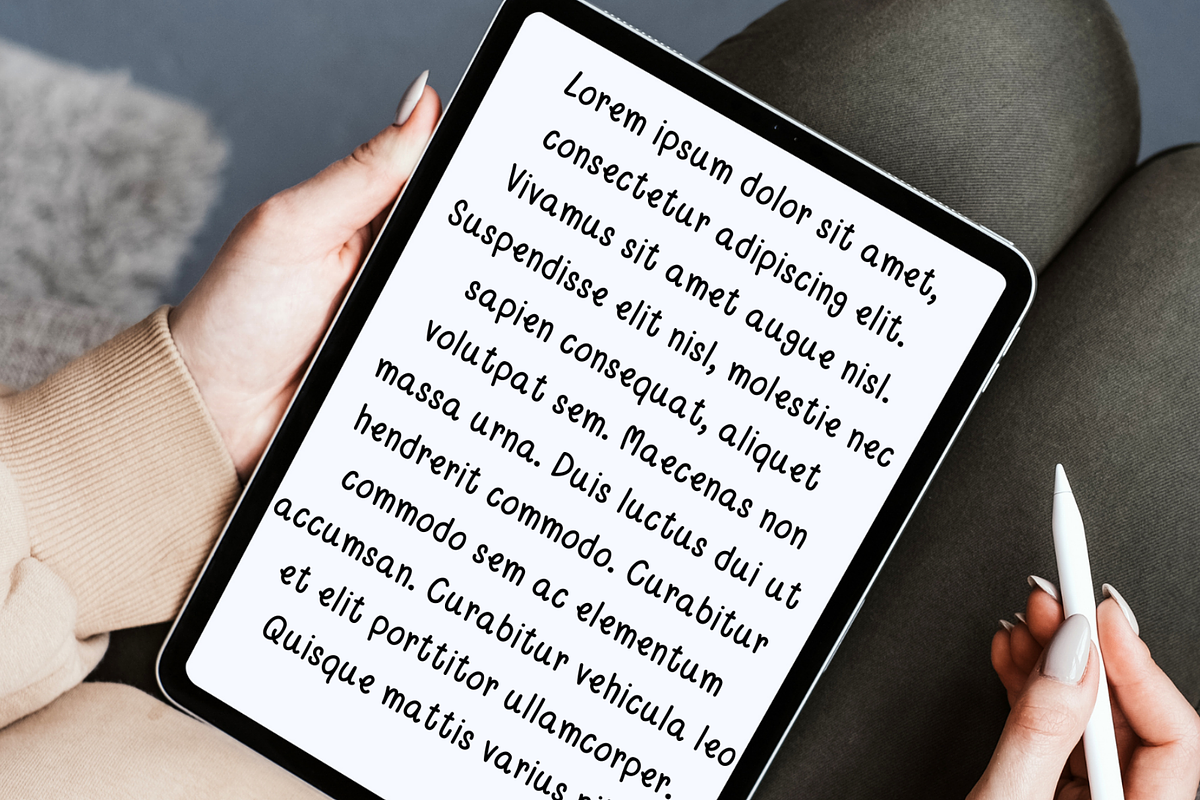 Cherish Cute Handwritten Font, a Handwritten Font by Lalava Studio (Photo 8 of 8)