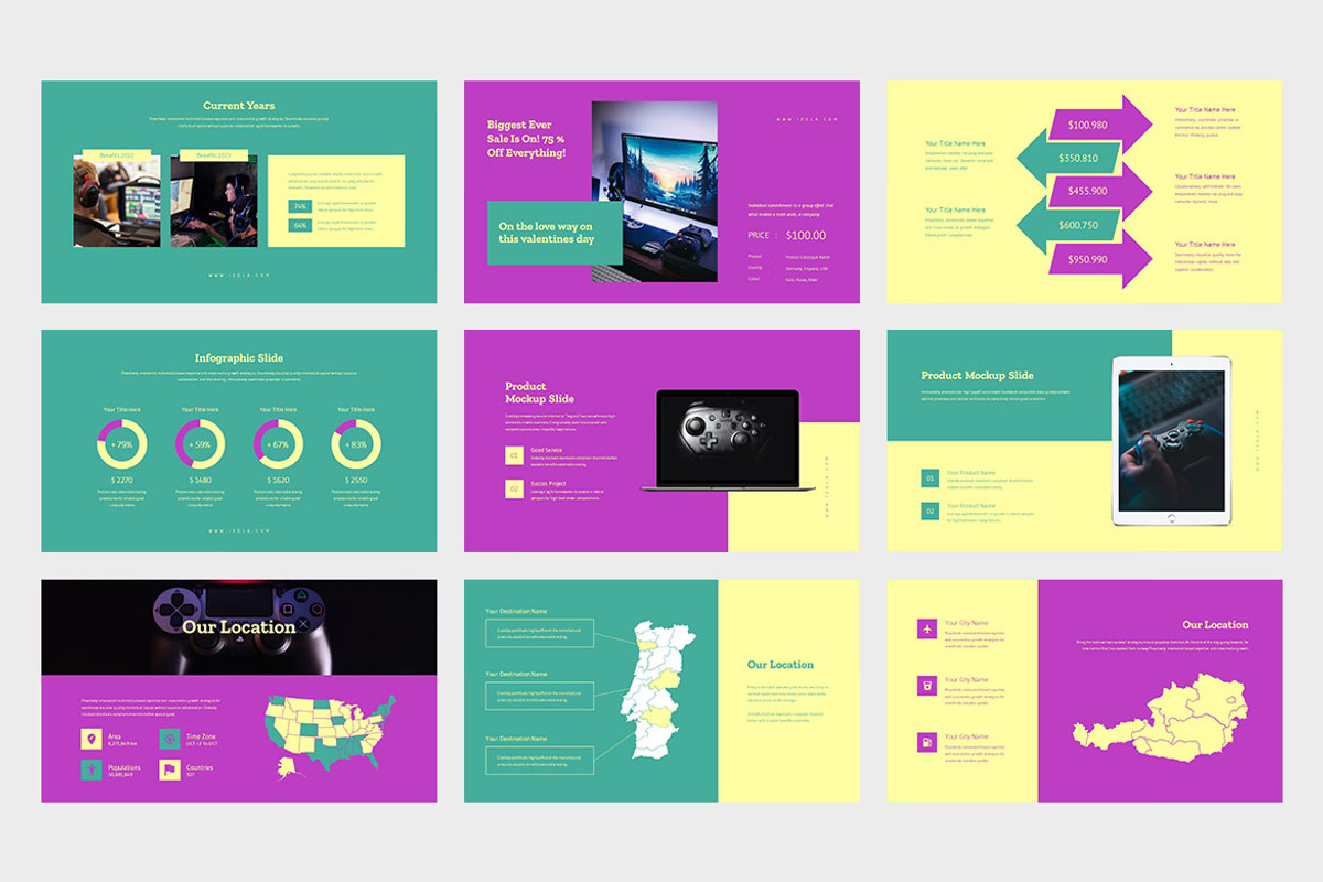 Izola : Game Store Keynote, a Presentation Template by Punkl Camp (Photo 8 of 9)