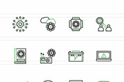 25 Quantum Computing Green & Black, an Icon by IconBunny (Thumbnail 2 of 2)