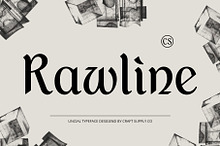 CS Rawline – Uncial Font