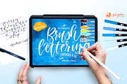 25 Brush Procreate Lettering Bundle, a Brush Add-On by The Pigeon Letters (Thumbnail 9 of 12)