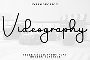 Videography, a Handwritten Font by FreshTypeINK (Thumbnail 1 of 8)