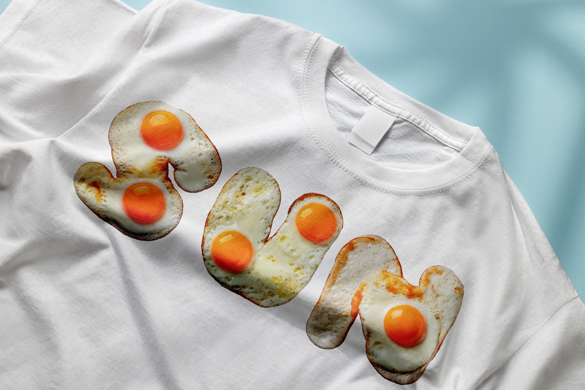 Fried Eggs Font, a Handwritten Font by Handmadefont (Photo 7 of 10)