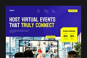 Webinar & Virtual Event Landing Page, a Landing Page Template by Musara (Thumbnail 2 of 5)