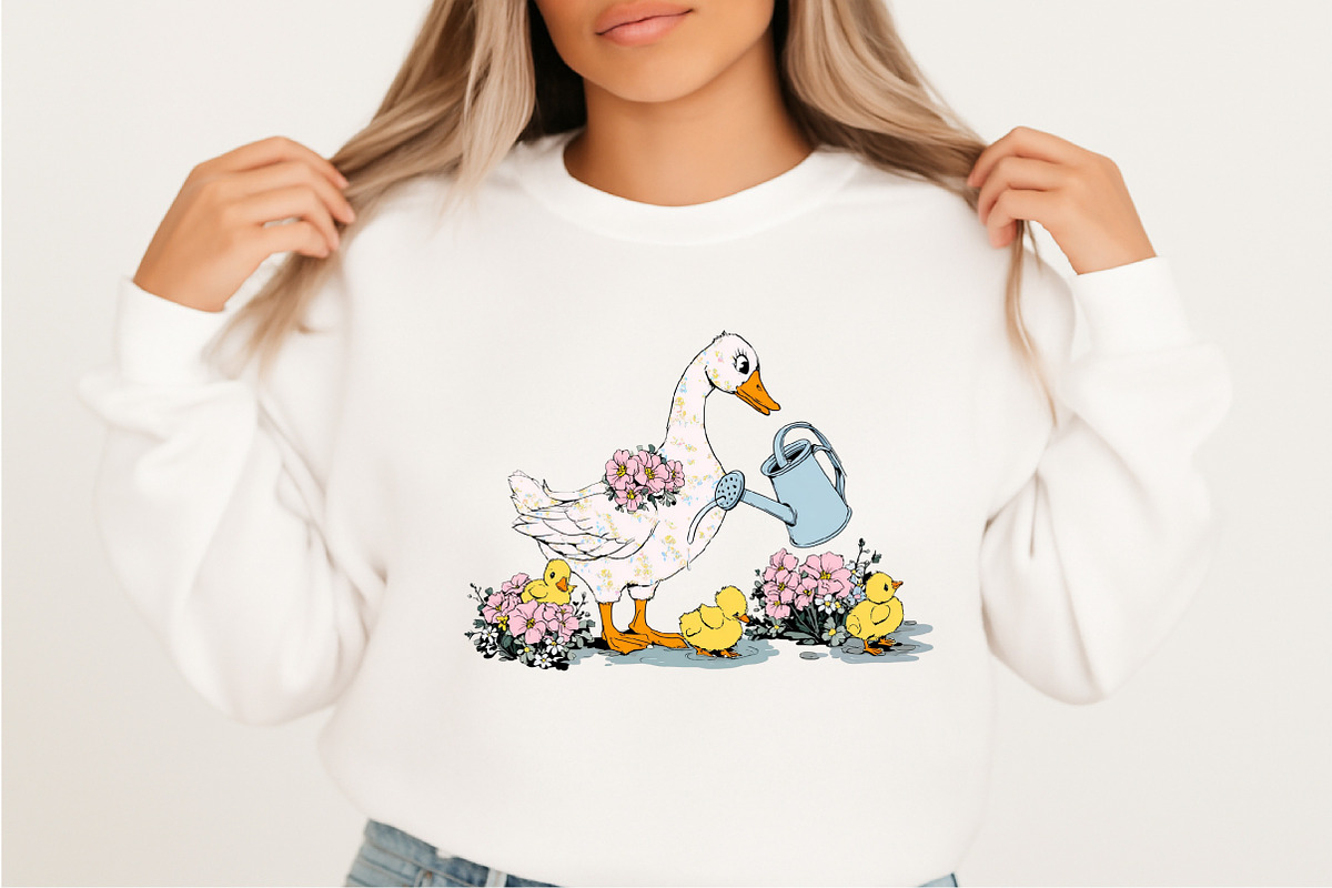 Mama Goose Mother’s Day Clipart Bund, an Illustration by SVGArt (Photo 3 of 9)