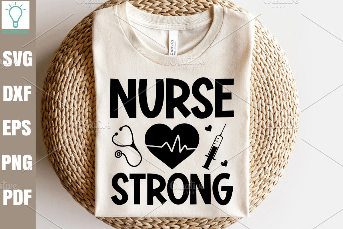 Nurse SVG Bundle, Nurse Quotes SVG, a Graphic by Designer302 (Photo 20 of 32)