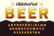 Oktoberfest Beer Alphabet, a Graphic by Pro_Vector (Thumbnail 2 of 3)
