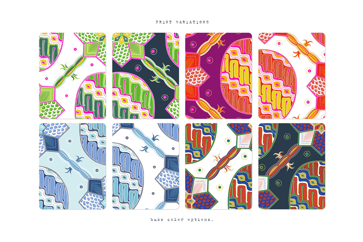 Nusari, Luxury Mod Batik-Vector Art!, a Pattern Graphic by TSTUDIO (Photo 4 of 14)