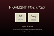 Elegant Car Dealer Google Slides, a Presentation Template by Loin Studio (Thumbnail 4 of 4)