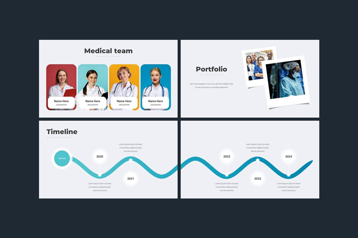 Medical Business Google Slides, a Marketing Template by Presentation Templates (Photo 4 of 6)