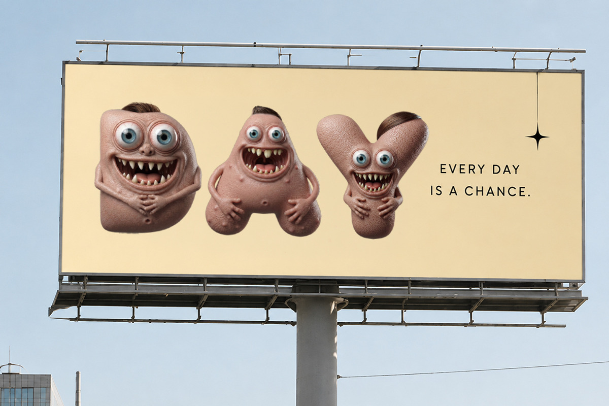 Gobble Monster Font, a Sans Serif Font by Handmadefont (Photo 4 of 12)