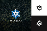 Hexa Drone Camera Logo, a Branding & Logo Template by mumair (Thumbnail 1 of 3)