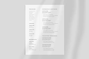 Minimalist Resume Designers Canva, a Resume Template by frommakertomaker (Thumbnail 4 of 9)